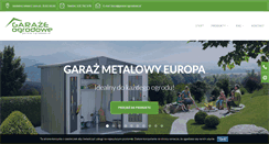 Desktop Screenshot of garaze-ogrodowe.pl